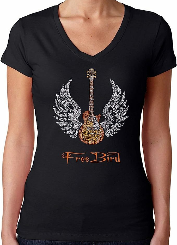 Ronnie Van Zant T Shirt - Freebird ladies